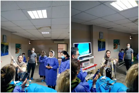 دوره آموزشی پيشرفته جراحی لاپاروسكوپی — ۳