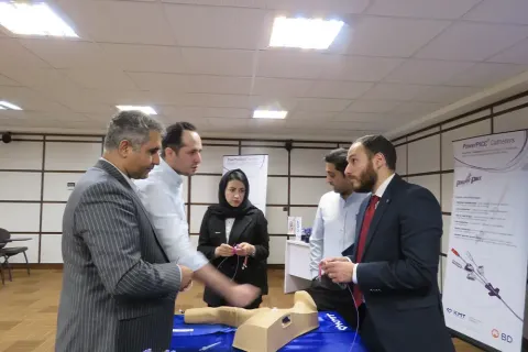Conduction of a Specialized Workshop on the Implementation of the PICC product by the Representative of BD Company — 22