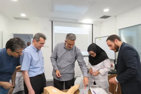 Conduction of a Specialized Workshop on the Implementation of the PICC product by the Representative of BD Company — 9