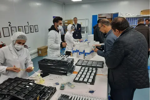 Visiting the production line of KMT Group factory — 4