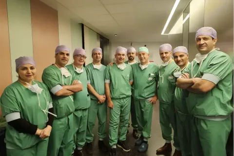 Advanced Bariatric Surgery Course with Professor Bruno Dillemans in Belgium, attended by a group of esteemed obesity surgery professors from Iran — 8