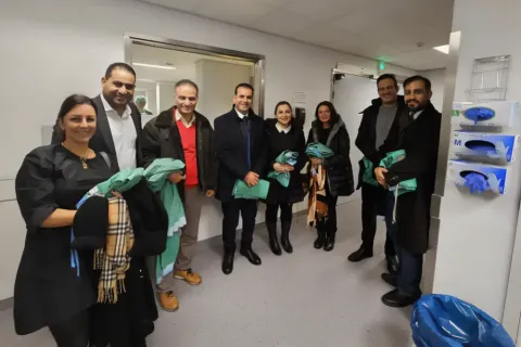 Advanced Bariatric Surgery Course with Professor Bruno Dillemans in Belgium, attended by a group of esteemed obesity surgery professors from Iran — 7