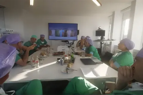 Advanced Bariatric Surgery Course with Professor Bruno Dillemans in Belgium, attended by a group of esteemed obesity surgery professors from Iran — 9